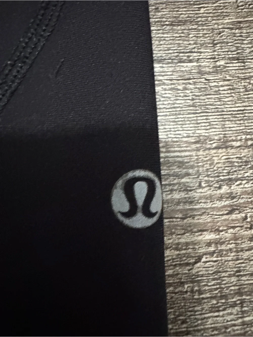 lululemon athletica Black Leggings with Silver Dot Accent